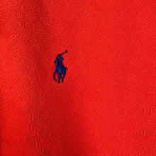 Load image into Gallery viewer, Polo Ralph Lauren Orange Zip Up Hoodie Size Large
