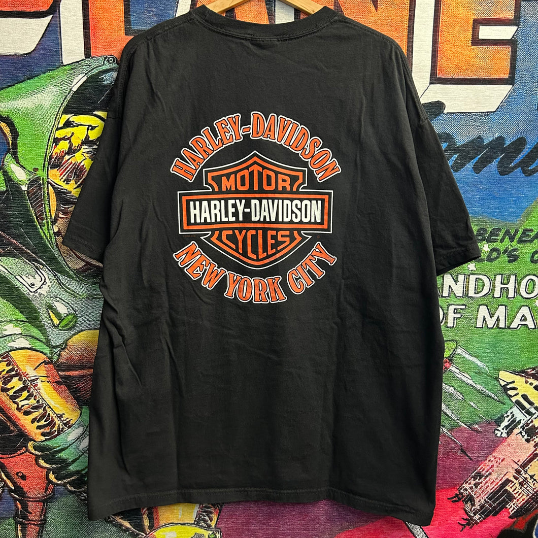 Y2K Harley Davidson Logo Tee Size 2XL