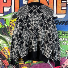 Load image into Gallery viewer, Vintage 90s City Streets geometric Cardigan Sweater
