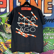 Load image into Gallery viewer, Virgil Abloh MCA Figures of Speech Tape Tee Size Large
