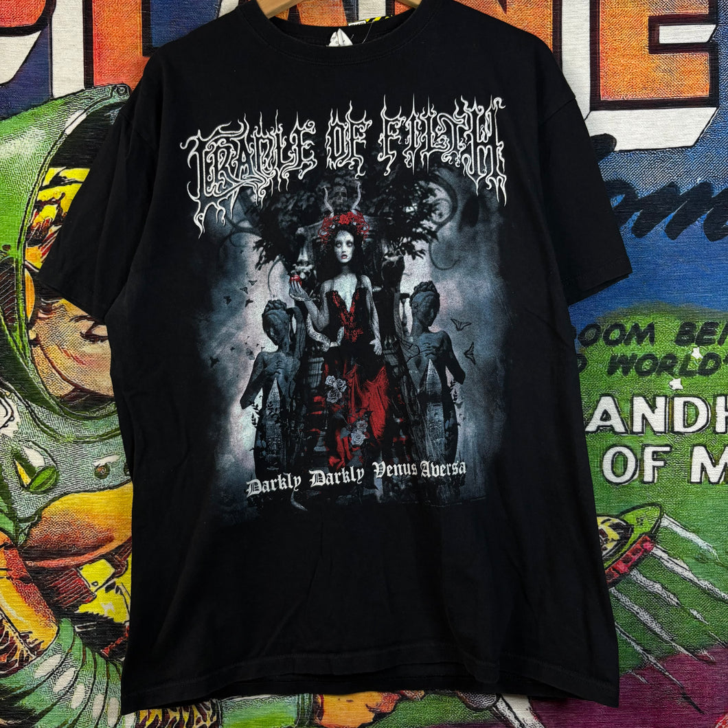Creadle of Filth Darkly Darkly Denus Abersa Size Large