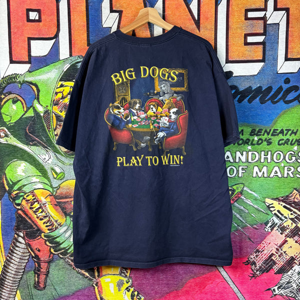 Y2K Big Dogs Play to Win Tee Size 2XL – Area52houston