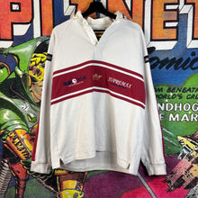 Load image into Gallery viewer, Supreme Chest Stripe Rugby Polo Shirt Size Medium
