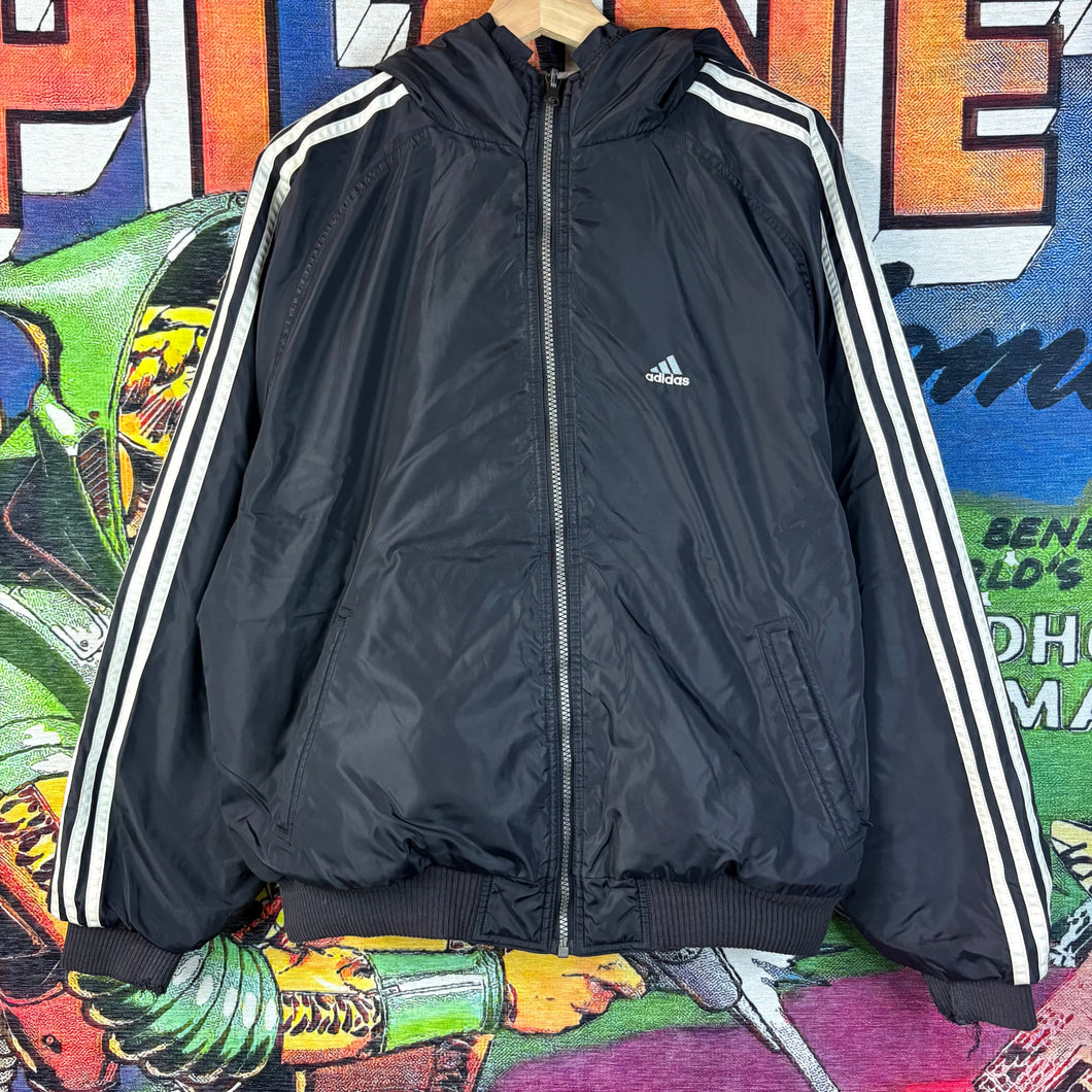 Y2K Reversible Adidas WinderBreaker Jacket Size Medium