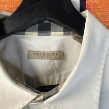 Load image into Gallery viewer, Burberry Brit White Button Up Dress Shirt Size 2XL
