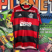 Load image into Gallery viewer, Adidas Flamengo 23/24 Home Soccer Jersey Size Large
