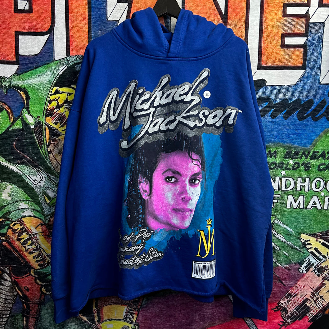 Brand New Barriers Michael Jackson King Of Pop Hoodie Size 2XL