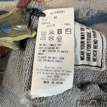 Load image into Gallery viewer, Maison Mihara Yasuhiro Beige Distressed Vintage Like Hoodie Size 48/XL
