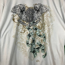 Load image into Gallery viewer, Y2K Grunge Wings Cash ‘Follow The Leader’ Tee Size XL
