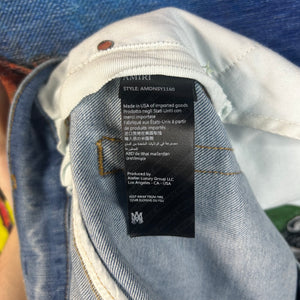 NWT Amiri Painter Denim MX1 Size 34”