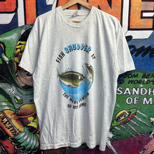 Vintage 90’s Fish Tee Size Large