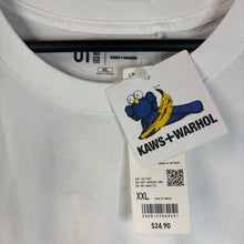Load image into Gallery viewer, BRAND NEW Kaws x Andy Warhol Uniqlo Tee Size 2XL
