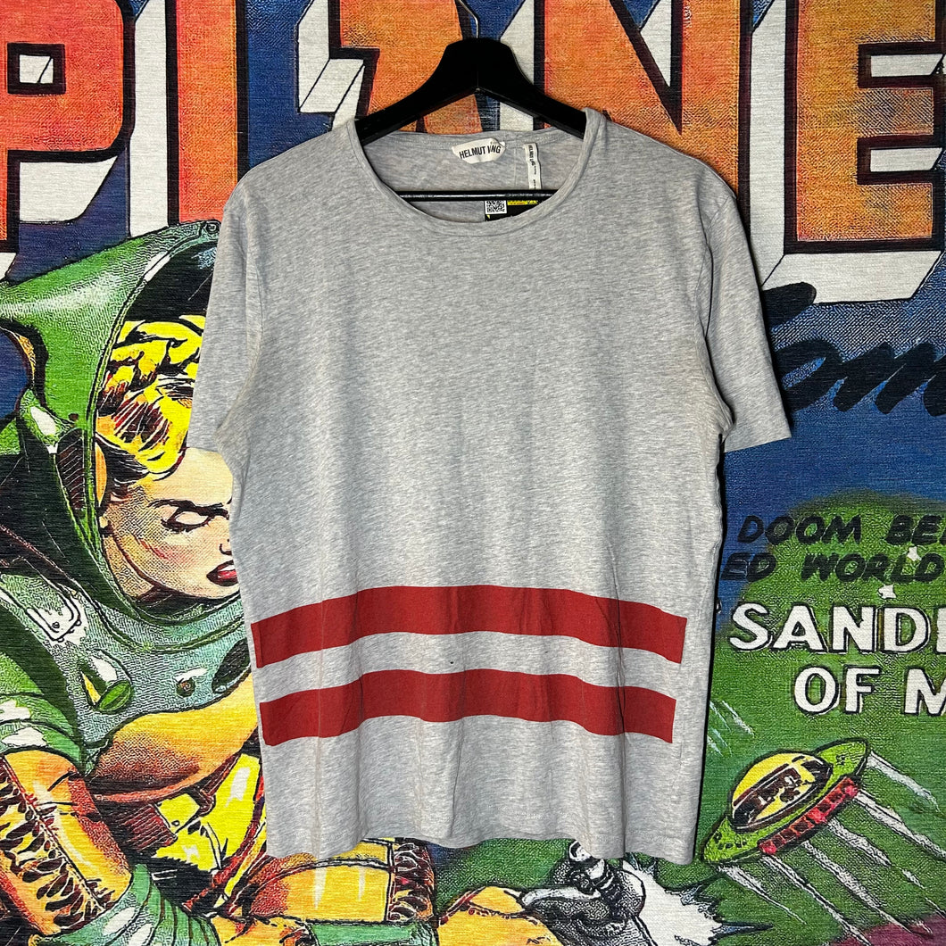 Helmut Lang Red Stripe Tee Size XS
