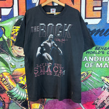 Load image into Gallery viewer, vintage 1999 WWF The Rock "Layin' The Smack Down On Ya" Tee Size XL
