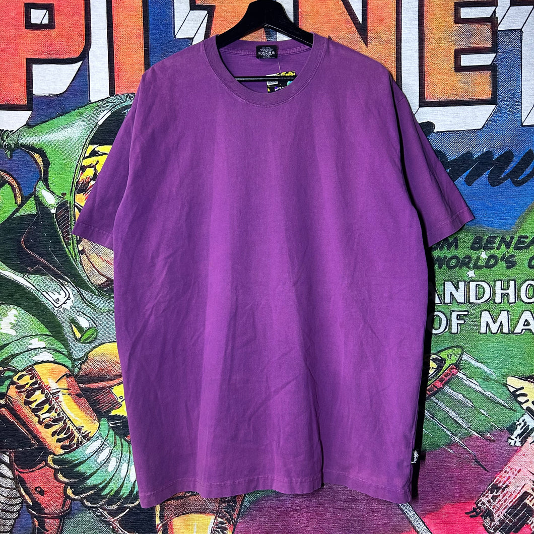 Stüssy Purple Blank Tee Size XL