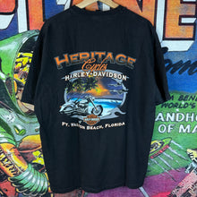 Load image into Gallery viewer, Y2K Harley-Davidson Walton Beach, Florida Feel The Rumble Tee Size XL
