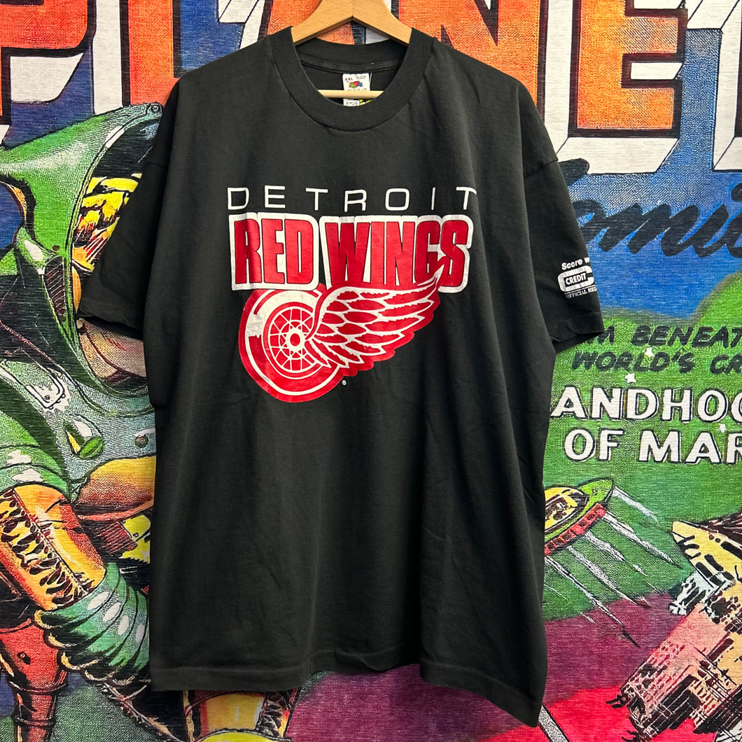 Vintage 90’s Detroit Red Wings Tee Size XL