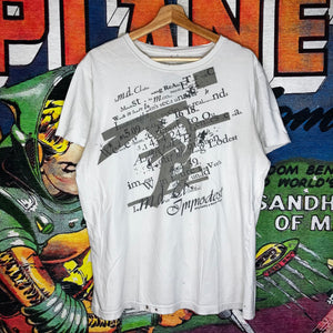 Y2K 00s Immodest Grunge Graphic Tee Size M/L