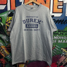 Load image into Gallery viewer, Y2K Property of Durex Tee Size XL
