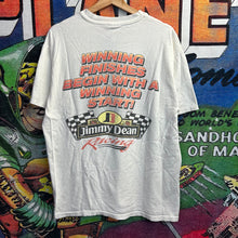 Load image into Gallery viewer, Vintage 90’s NASCAR Jimmy Dean Racing Tee Size Large
