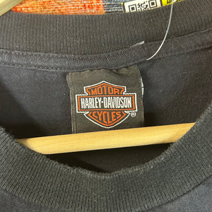 Y2K Harley Davidson Gold Eagle Tee Size XL