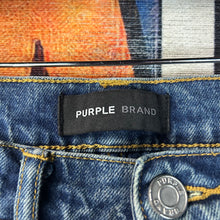 Load image into Gallery viewer, Purple Brand Distressed Denim Size 36”

