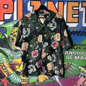 Palm Angels Floral Button Up Bowling Shirt Size XL