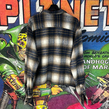 Load image into Gallery viewer, Vale Forever Spiderweb Flannel Size Large
