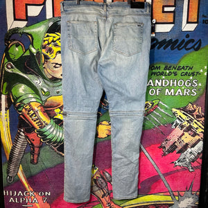 Amiri Bandana Biker Jeans Size 38”
