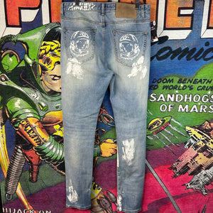 Billionaire Boys Club Distressed Astronaut Jeans Size 32”