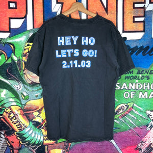 Y2K Ramones Trubute Graphic Tee Size L