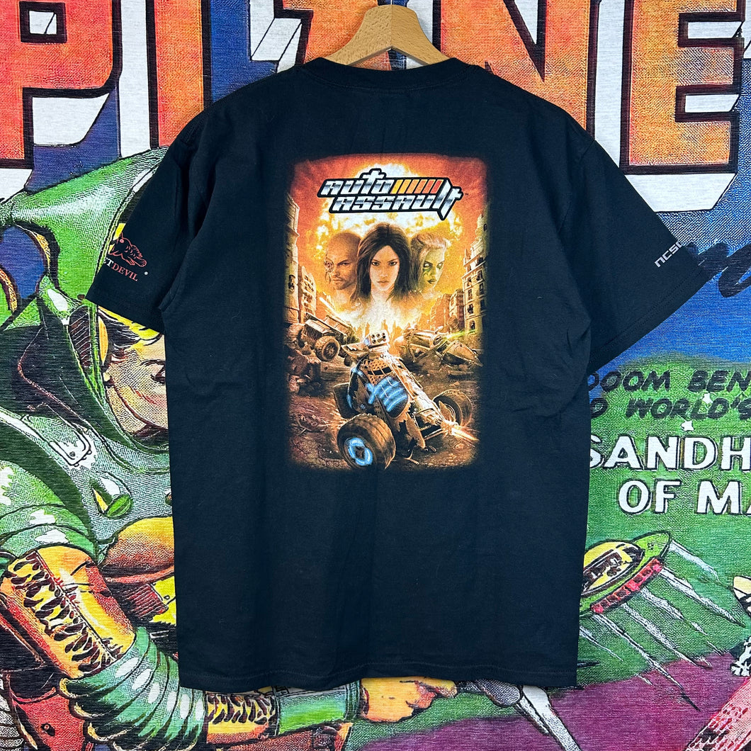Auto Assault Video Game Tee Size Medium