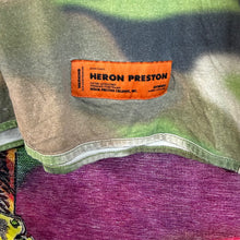 Load image into Gallery viewer, Heron Preston Saks Capsule Camouflage Shirt Size Large
