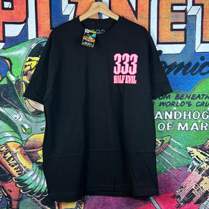 333 Half Evil Logo Tee Size XL