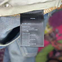 Load image into Gallery viewer, Amiri Bandana Print Jeans Size 34”
