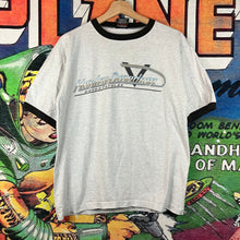 Load image into Gallery viewer, Vintage 90s 1998 Harley Davidson Chrome Logo Ringer Tee Size M
