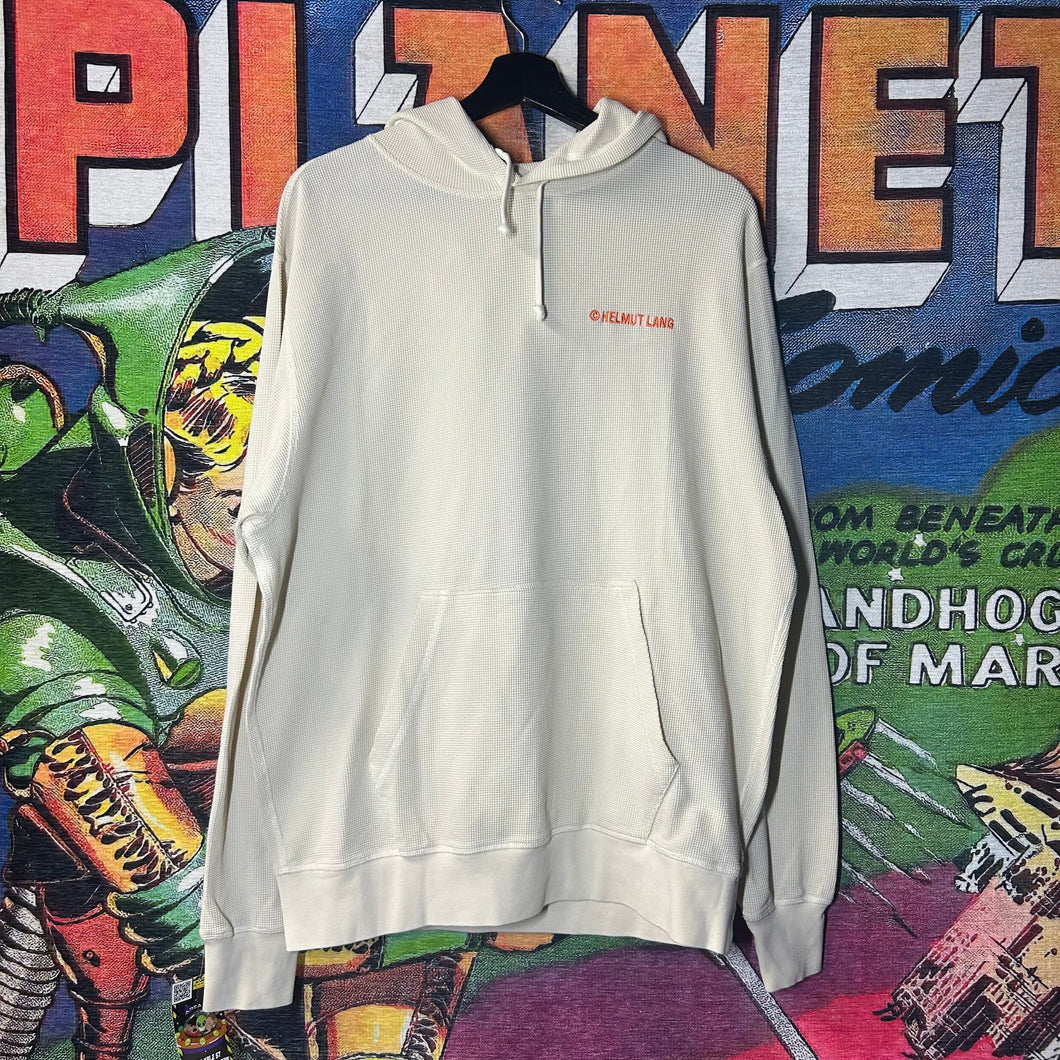 Helmut Lang Thermal Knit Hoodie Size Small