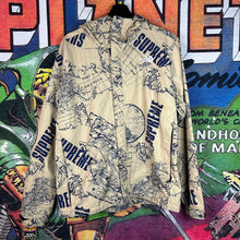 Load image into Gallery viewer, Supreme The North Face Map Rain Jacket Size Medium
