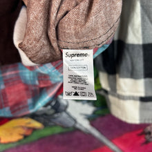 Load image into Gallery viewer, Supreme MLK Zip Up Flannel Shirt Size Medium
