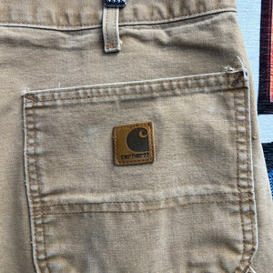 Y2K Carhartt Carpenter Khaki Pants Size 33”