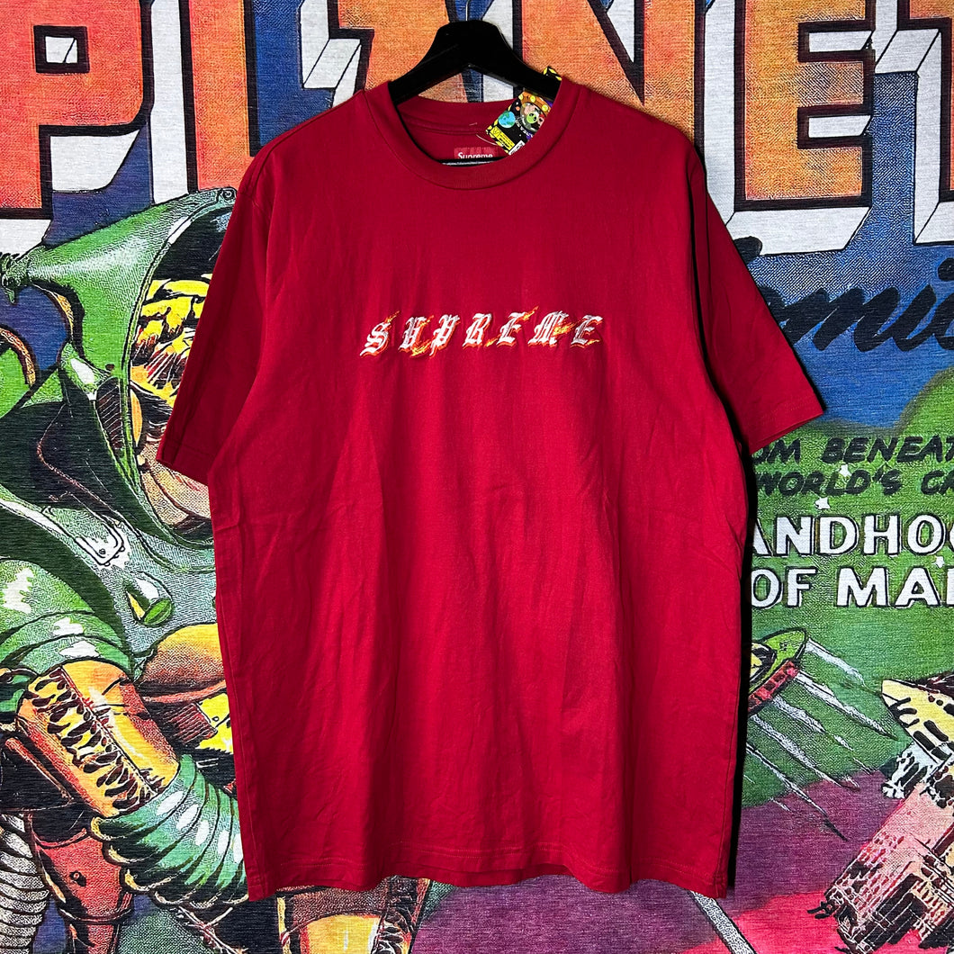 Supreme ‘Flames’ Tee Size Large