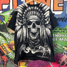 Load image into Gallery viewer, Y2K Skeleton AOP Tee Size 2XL

