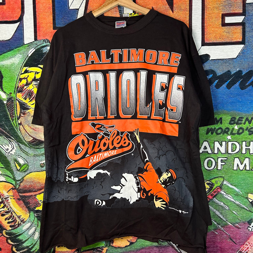Vintage 1993 Baltimore Orioles Tee Size Large