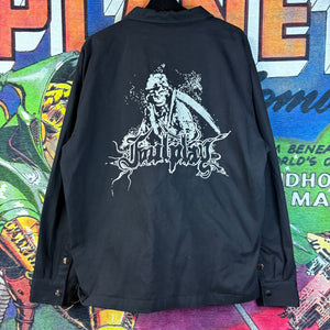 Foulplay Co. black Zip-Up Work Jacket Size XL