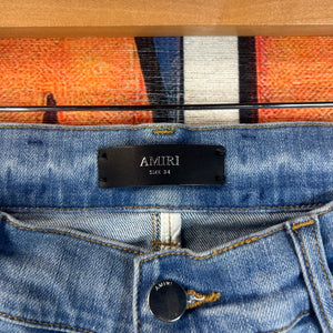 NWT Amiri Painter Denim MX1 Size 34”