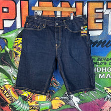 Load image into Gallery viewer, Evisu Godhead Seagull Jean Shorts Size 36”
