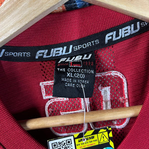 Y2K FUBU Basketball Jersey Size Youth XL / Medium
