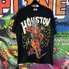 Load image into Gallery viewer, Warren Lotas aHouston Rockets ‘Space City Light The Fuse’ Tee Size Large
