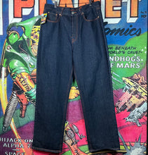 Load image into Gallery viewer, Ed Hardy Embroidered Tiger Denim Jeans Size 38”
