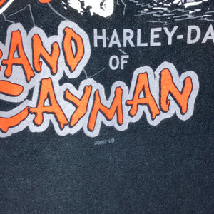 Y2K 2003 Harley Davidson Grand Cayman Tee Size XL
